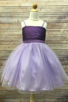 Lilac Sequin Top Dress with Overlay Tulle Skirt Flower girl dress Lilac Sequin Top Dress with Overlay Tulle Skirt Flower girl dress